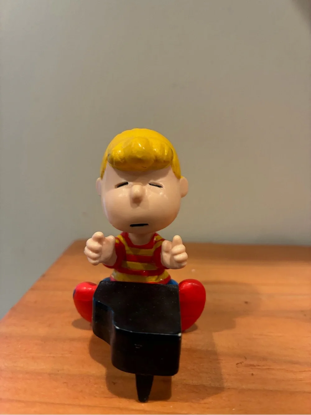 Vintage Applause Peanut Character Figure Schroeder w/ piano 3